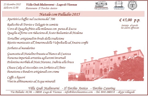 2015-12-25: Natale con Palladio 2015