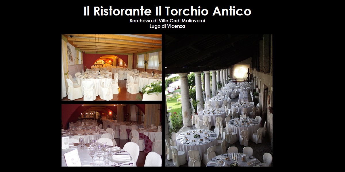 Ricevimenti e Banchetti Nuziali presso il Ristorante Il Torchio Antico