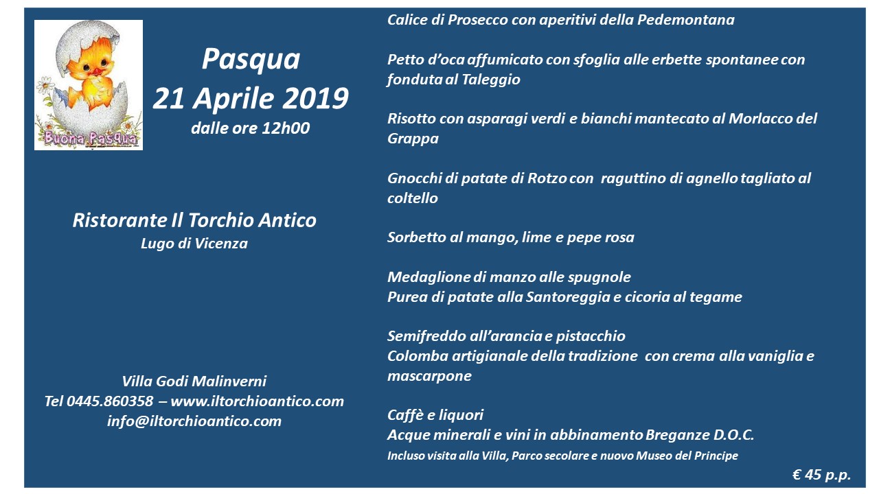 2019-04-21: Pasqua 21 Aprile 2019