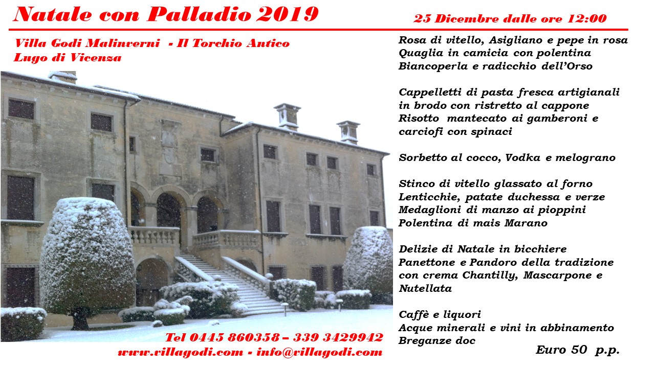 2019-12-25: Natale con Palladio 2019