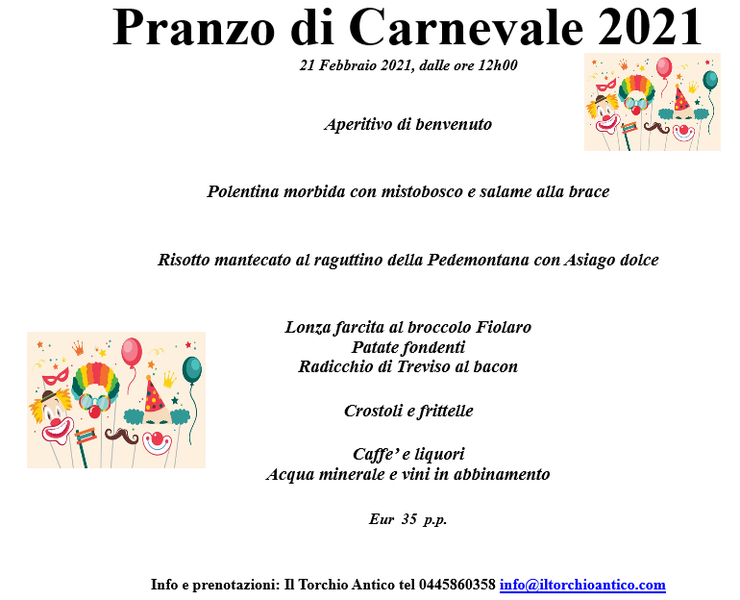 Carnevale 2021