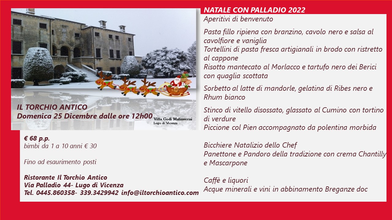 2022-12-25: Natale con Palladio 2022 - Villa Godi Malinverni