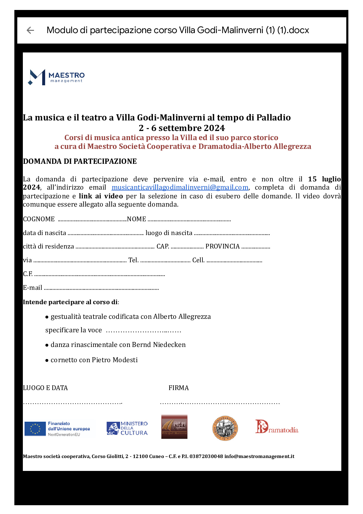 02 Settembre 2020 