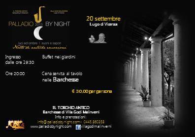 Palladiobynight Barchesse: 20 settembre 2013